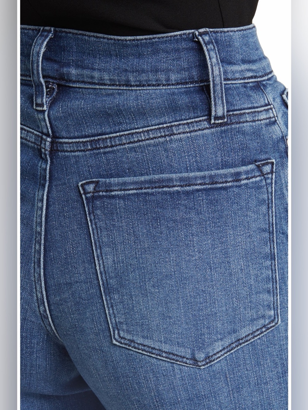 FRAME Le Slim Palazzo Jeans – Crossings Wash, Size 26 - Picture 4 of 15